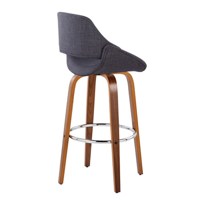 Majestic Office Furniture 30" Fixed-Height Barstool - Set of 2