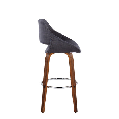 Majestic Office Furniture 30" Fixed-Height Barstool - Set of 2