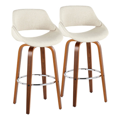 Majestic Office Furniture 30" Fixed-Height Barstool - Set of 2