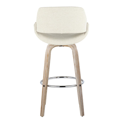 Majestic Office Furniture 30" Fixed-Height Barstool - Set of 2