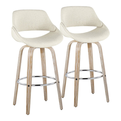 Majestic Office Furniture 30" Fixed-Height Barstool - Set of 2