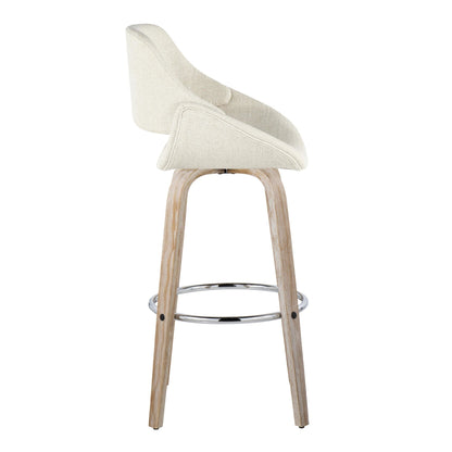 Majestic Office Furniture 30" Fixed-Height Barstool - Set of 2