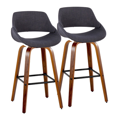 Majestic Office Furniture 30" Fixed-Height Barstool - Set of 2