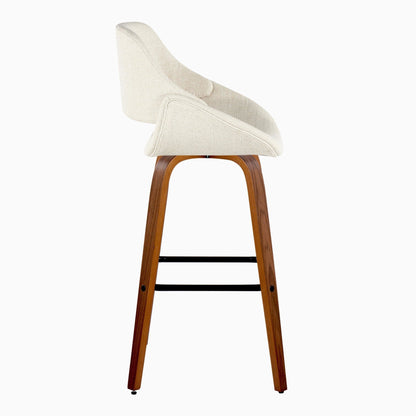 Majestic Office Furniture 30" Fixed-Height Barstool - Set of 2