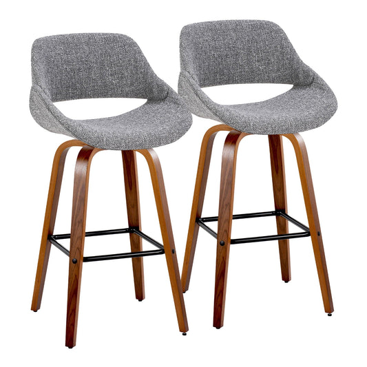 Majestic Office Furniture 30" Fixed-Height Barstool - Set of 2