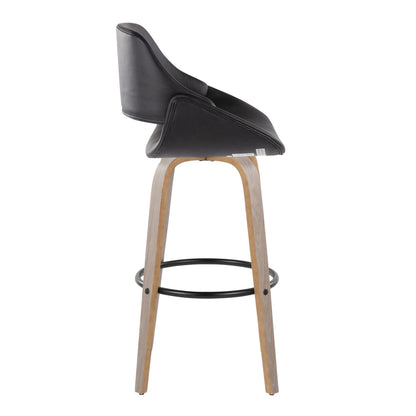 Majestic Office Furniture 30" Fixed-Height Barstool - Set of 2