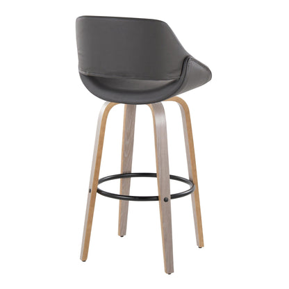 Majestic Office Furniture 30" Fixed-Height Barstool - Set of 2