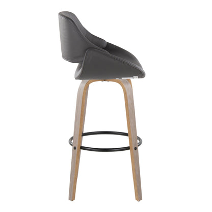 Majestic Office Furniture 30" Fixed-Height Barstool - Set of 2