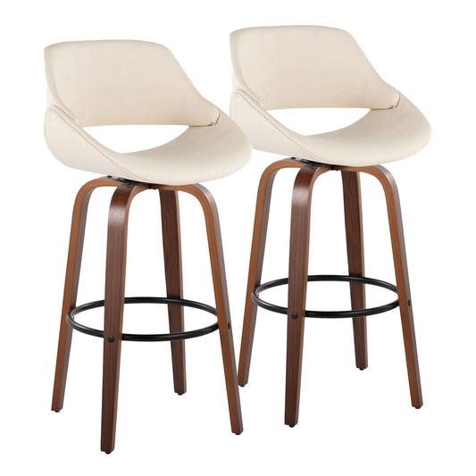 Majestic Office Furniture 30" Fixed-Height Barstool - Set of 2