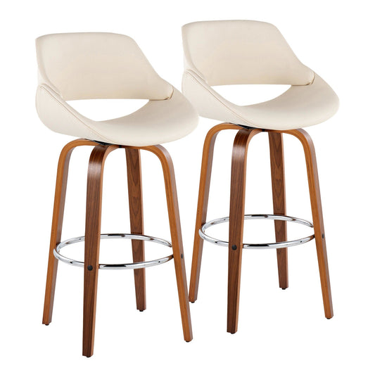 Majestic Office Furniture 30" Fixed-Height Barstool - Set of 2