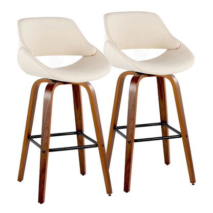 Majestic Office Furniture 30" Fixed-Height Barstool - Set of 2