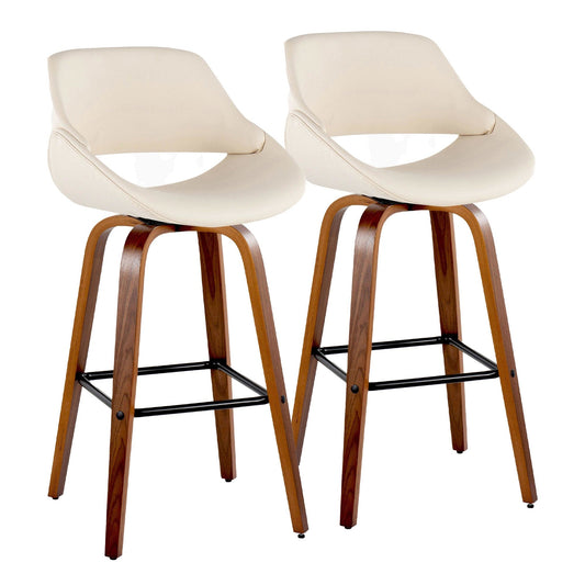 Majestic Office Furniture 30" Fixed-Height Barstool - Set of 2