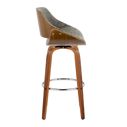 Majestic Office Furniture 30" Fixed-Height Barstool - Set of 2