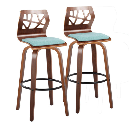 Majestic Office Furniture 30" Fixed-Height Barstool - Set of 2