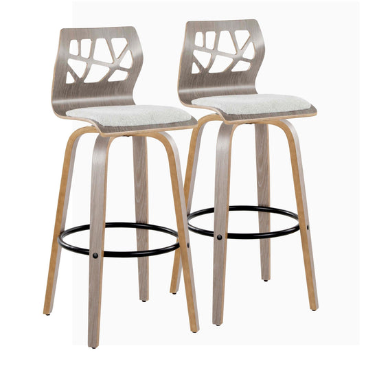 Majestic Office Furniture 30" Fixed-Height Barstool - Set of 2