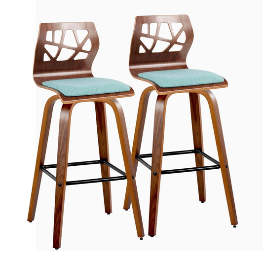 Majestic Office Furniture 30" Fixed-Height Barstool - Set of 2