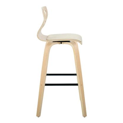 Majestic Office Furniture 30" Fixed-Height Barstool - Set of 2