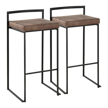 Majestic Office Furniture Stacker Barstool - Set of 2