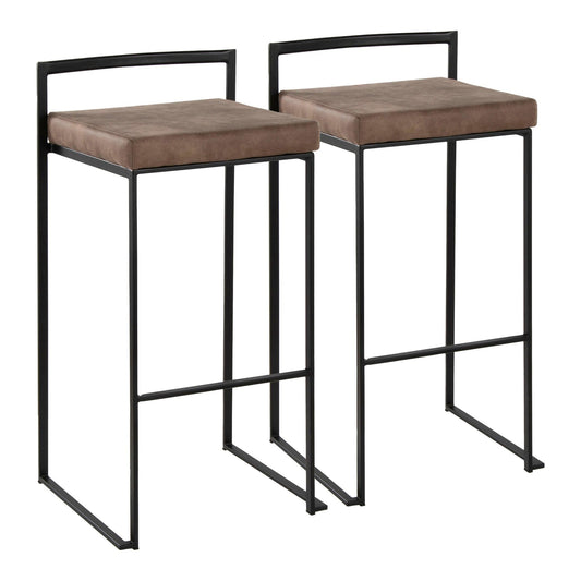 Majestic Office Furniture Stacker Barstool - Set of 2