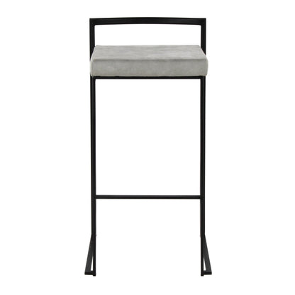 Majestic Office Furniture Stacker Barstool - Set of 2