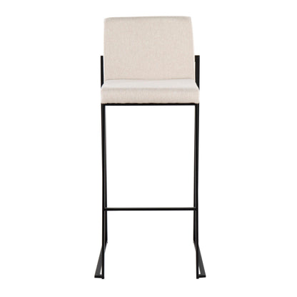 Majestic Office Furniture High Back 30" Fixed-Height Barstool - Set Of 3