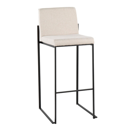 Majestic Office Furniture High Back 30" Fixed-Height Barstool - Set Of 3