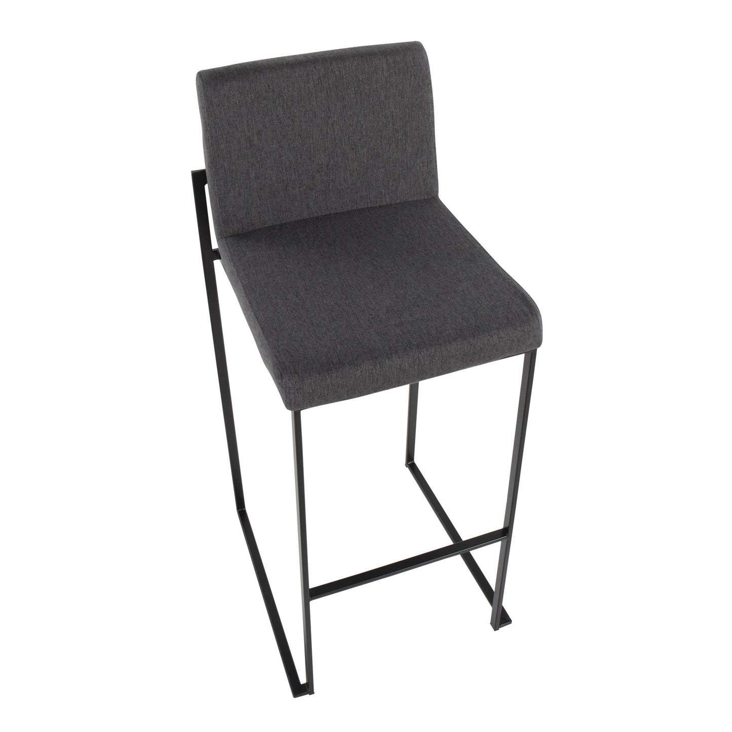 Majestic Office Furniture High Back 30" Fixed-Height Barstool - Set Of 3