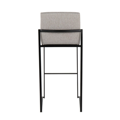 Majestic Office Furniture High Back 30" Fixed-Height Barstool - Set Of 3