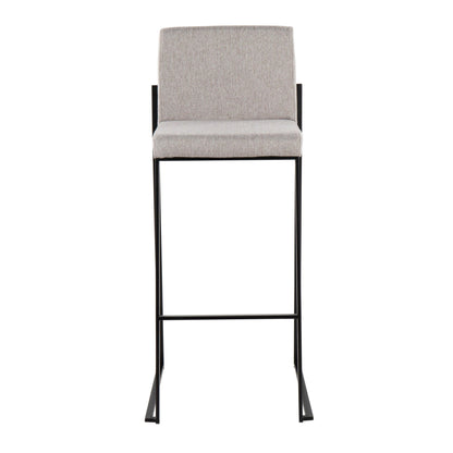 Majestic Office Furniture High Back 30" Fixed-Height Barstool - Set Of 3