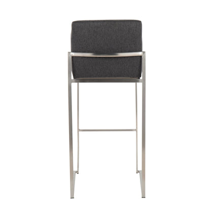 Majestic Office Furniture High Back 30" Fixed-Height Barstool - Set Of 3