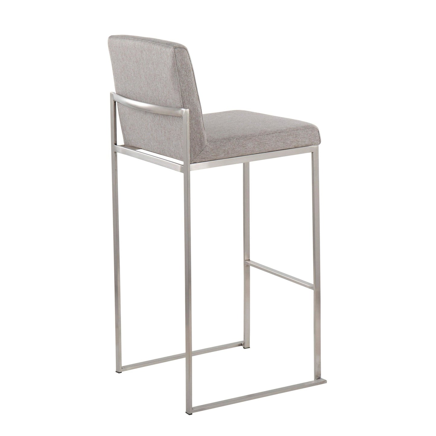 Majestic Office Furniture High Back 30" Fixed-Height Barstool - Set Of 3