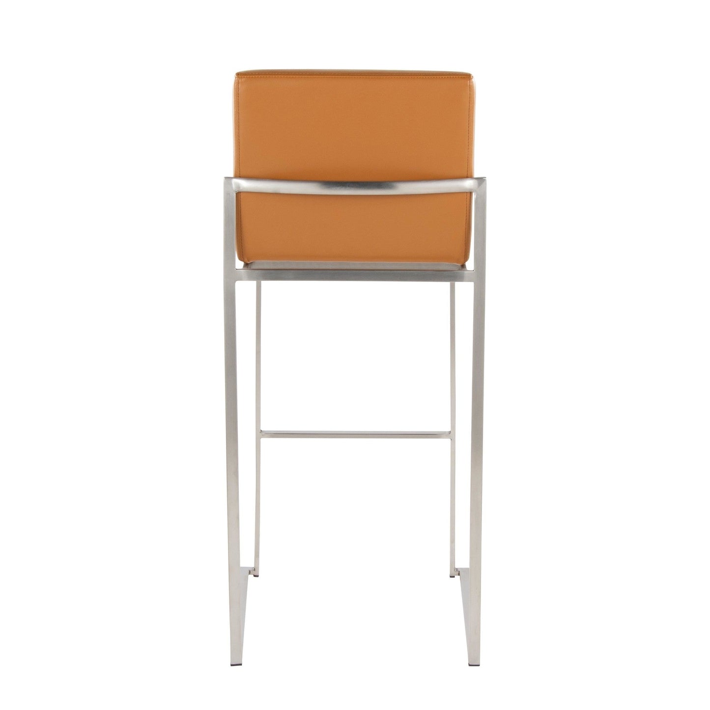 Majestic Office Furniture High Back 30" Fixed-Height Barstool - Set of 2