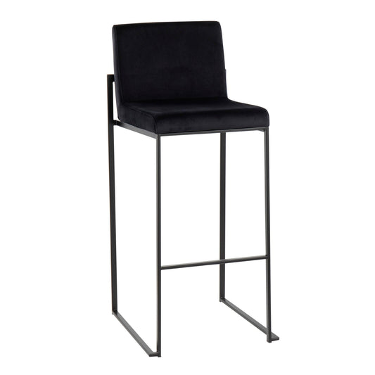 Majestic Office Furniture High Back 30" Fixed-Height Barstool - Set Of 3