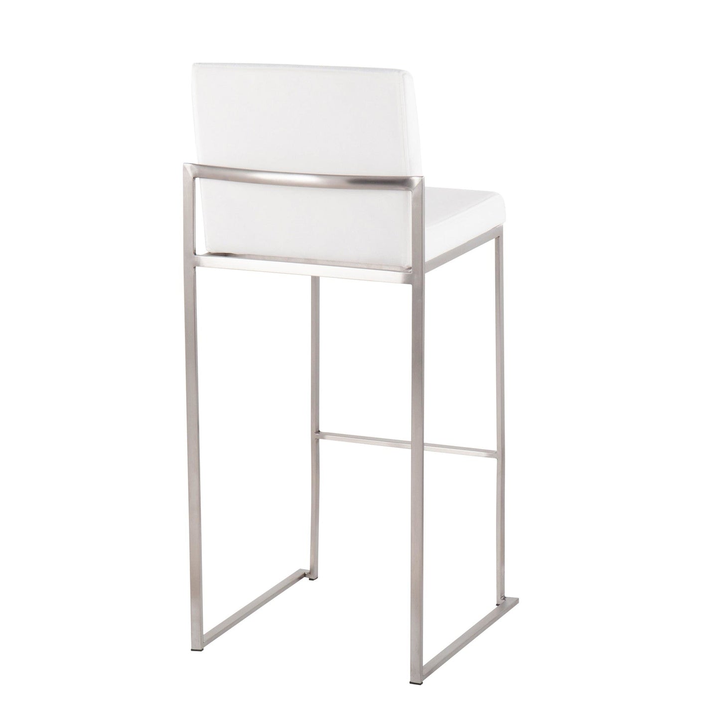 Majestic Office Furniture High Back 30" Fixed-Height Barstool - Set Of 3