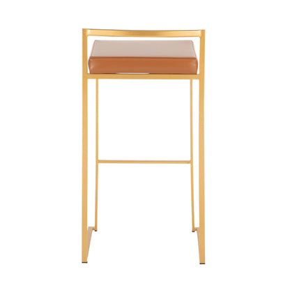 Majestic Office Furniture Stacker 30" Fixed-Height Barstool - Set Of 3