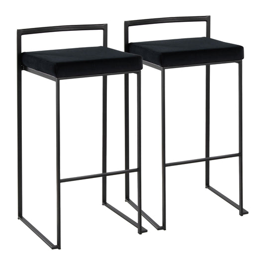 Majestic Office Furniture Stacker Barstool - Set of 2