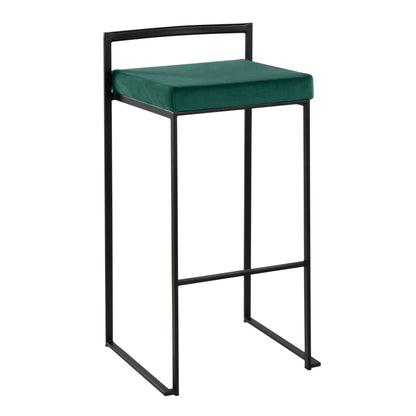 Majestic Office Furniture Stacker Barstool - Set of 2