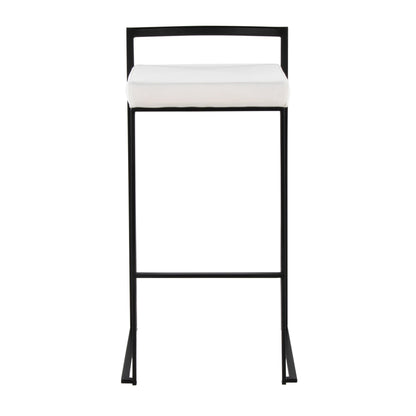 Majestic Office Furniture Stacker Barstool - Set of 2