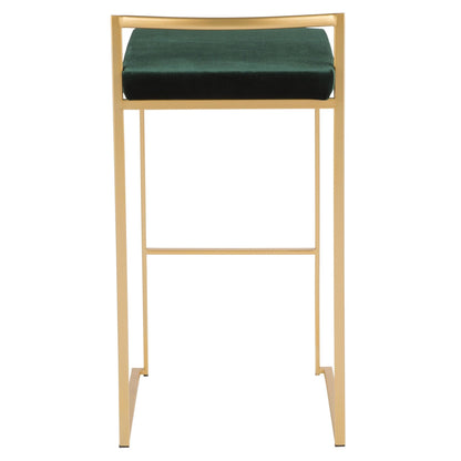 Majestic Office Furniture Stacker 30" Fixed-Height Barstool - Set Of 3