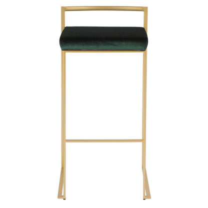 Majestic Office Furniture Stacker 30" Fixed-Height Barstool - Set Of 3