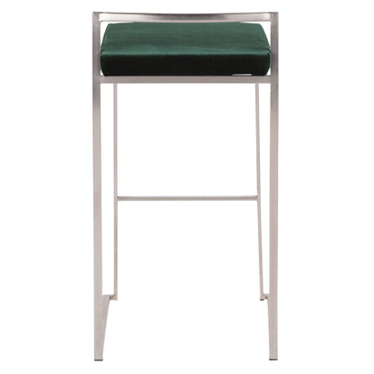 Majestic Office Furniture Stacker 30" Fixed-Height Barstool - Set Of 3