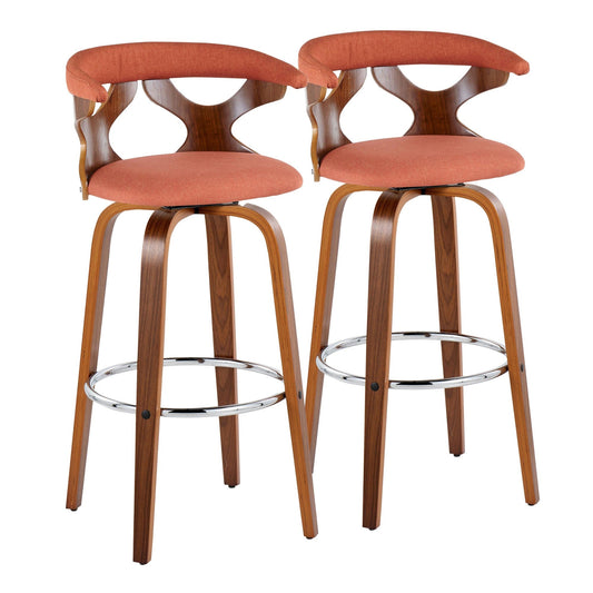 Majestic Office Furniture 30" Fixed-Height Barstool - Set of 2