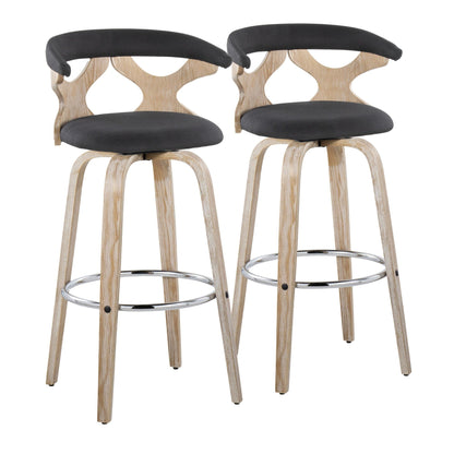 Majestic Office Furniture 30" Fixed-Height Barstool - Set of 2