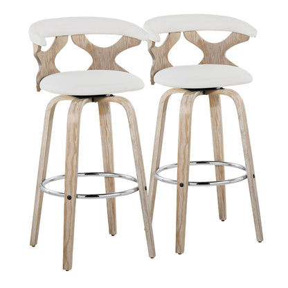 Majestic Office Furniture 30" Fixed-Height Barstool - Set of 2
