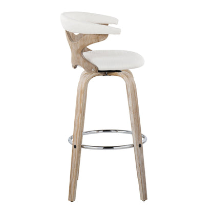 Majestic Office Furniture 30" Fixed-Height Barstool - Set of 2