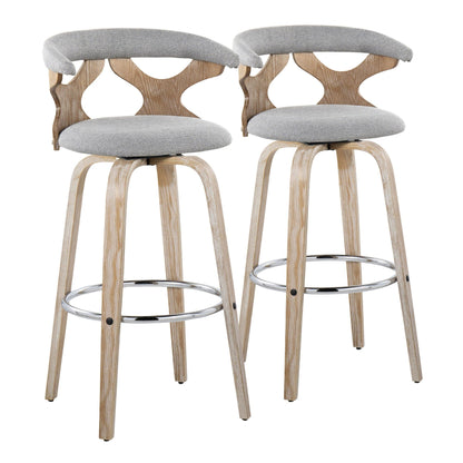Majestic Office Furniture 30" Fixed-Height Barstool - Set of 2