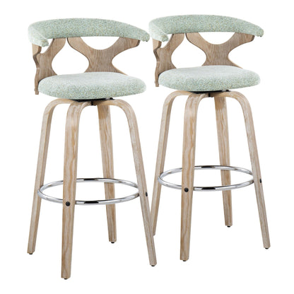 Majestic Office Furniture 30" Fixed-Height Barstool - Set of 2