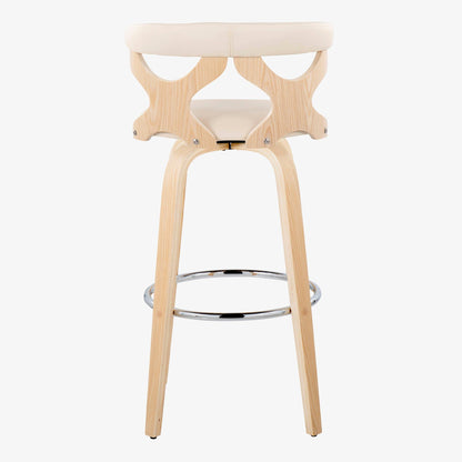 Majestic Office Furniture 30" Fixed-Height Barstool - Set of 2