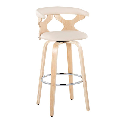 Majestic Office Furniture 30" Fixed-Height Barstool - Set of 2