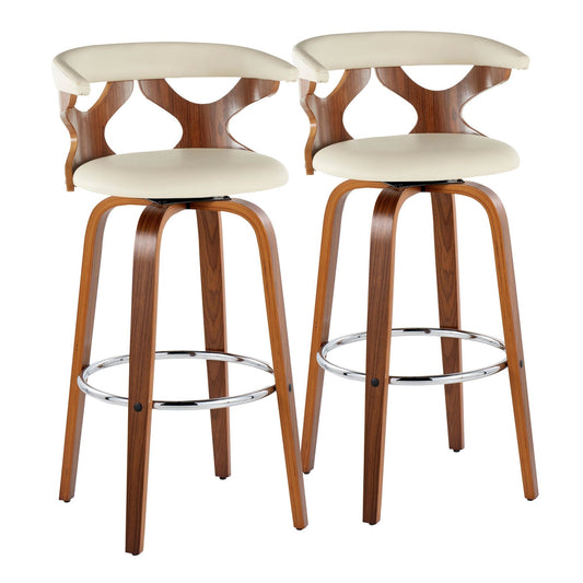Majestic Office Furniture 30" Fixed-Height Barstool - Set of 2